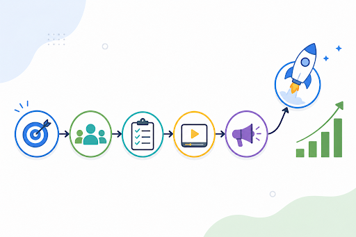 Supporting visual — client journey map, used in Stephanie O'Brien coaching article